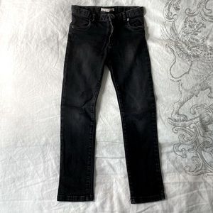 Girls Bonpoint Black Skinny Jeans